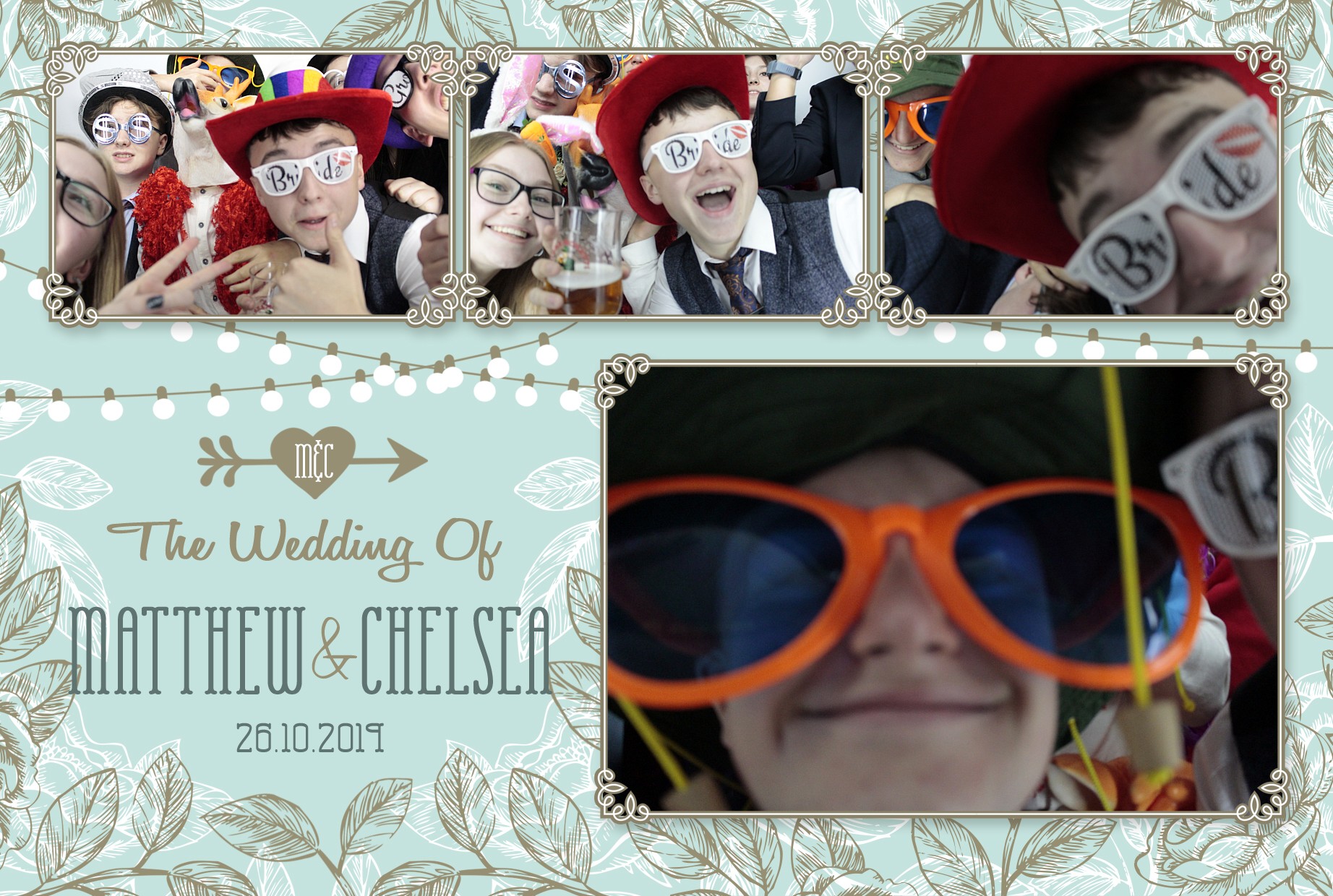 Chelsea & Matthew's Wedding | View more photos from the event at gallery.myphotoboothexperience.co.uk/u/MyPhotoBoothExperienceLtd/Chelsea-Matthews-Wedding